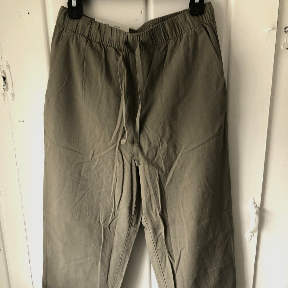 Cotton drawstring pants